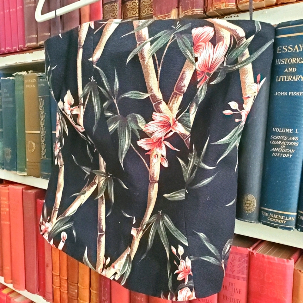 Tropical Strapless Tube Top